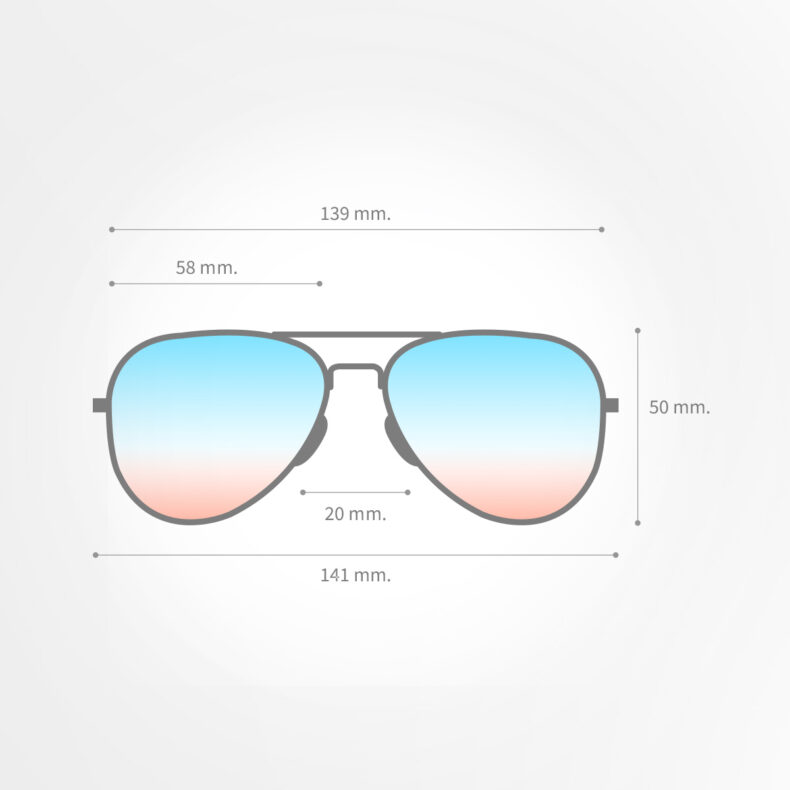 Franqoz - Color Blind Glasses - Aviator